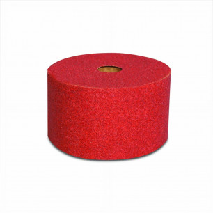 Rollo estropajo fibra abrasivo rojo 3 metros (158x3000mm). Dureza media-baja