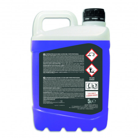 Fregasuelos Insecticida Doble Acción: elimina insectos y limpia cualquier tipo de suelo. Botella 5 Lt.