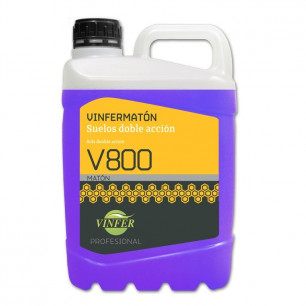 V800 Fregasuelos perfumado con Insecticida Doble VINFERMATÓN *5 Lt.