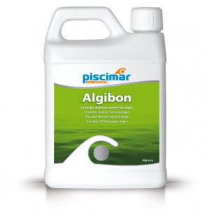 PM-614 Algibon: algicida polivalente especial para el mantenimiento. Botella 1 kg.