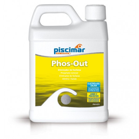 PM-625 Phos-Out: eliminador de fosfatos del agua de la piscina. 1.2 Kg.