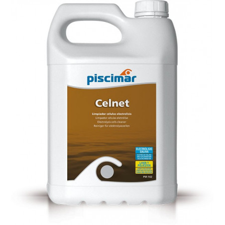 PM-142 Celnet: limpiador de células / placas de equipos de electrólisis salina. Botella 1 kg.