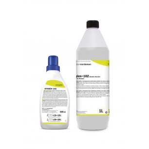 Bactericida Concentrado Hygien 102 HA de Biecolimp. Botella 300 ml. equivale a 10 Lt de producto