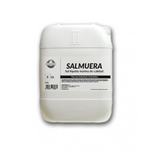 Salmuera - sal líquida para uso industrial y doméstico.