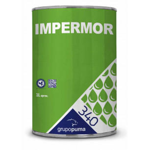340 Impermor: Hidrofugante incoloro. Impermeabilizante / imprimación de superficies. 1 Lt