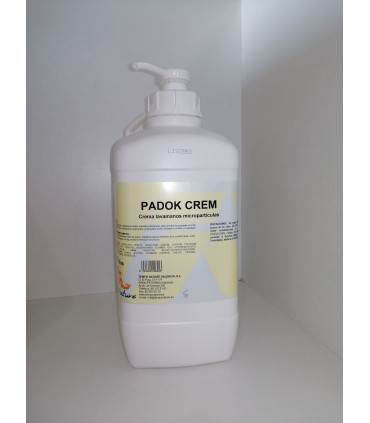 Padok Gel-Crema micro partículas + Dosificador 5 Lt.