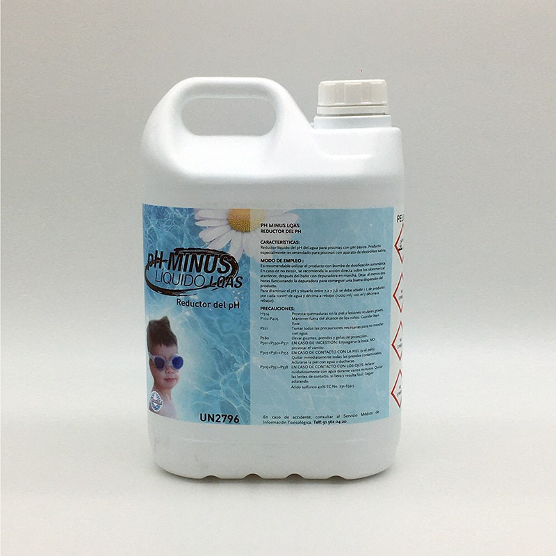 YMBERSA pH Minus LQAS - Ácido Sulfúrico 38-40%.