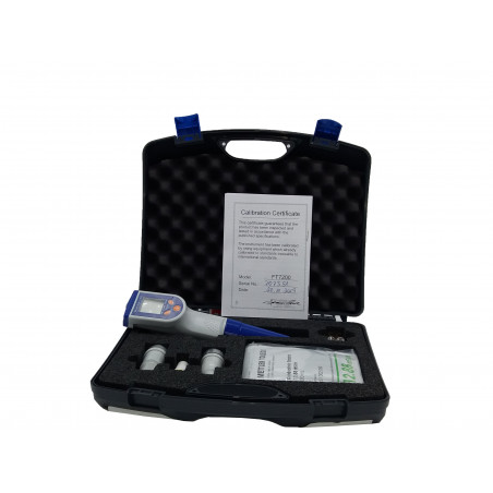 Test medidor digital de pH, conductividad, sales disueltas, sal, temperatura y ORP (Redox)