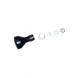 Piña ducha plastico Negro 3/4" Astralpool. Referencia 4401040104