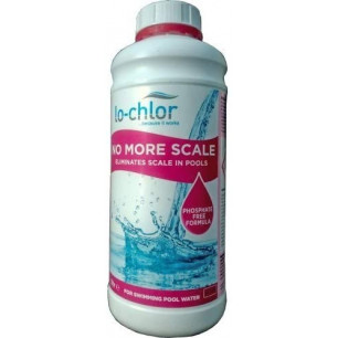 No More Scale. Anti cal concentrado sin fosfatos para aguas de piscina. Botella 1 Lt.